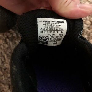 Under armour toddler boy shoes